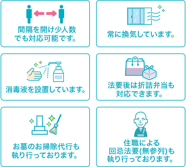 法事・法要の対応